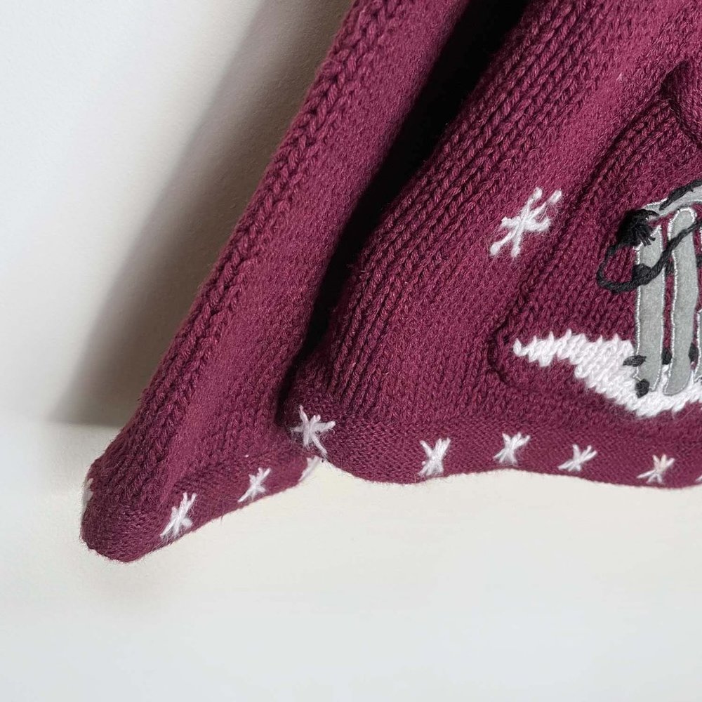 ⚡️SOLD⚡️ vintage croft & barrow embellished holiday cardigan - size large - Picture 5 of 7